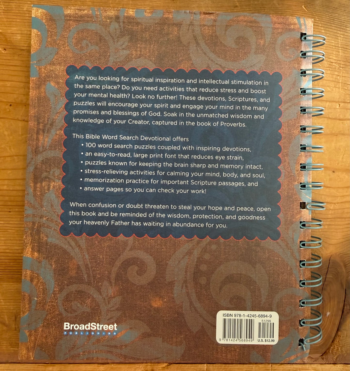 Book of Proverbs Word Search Devotional