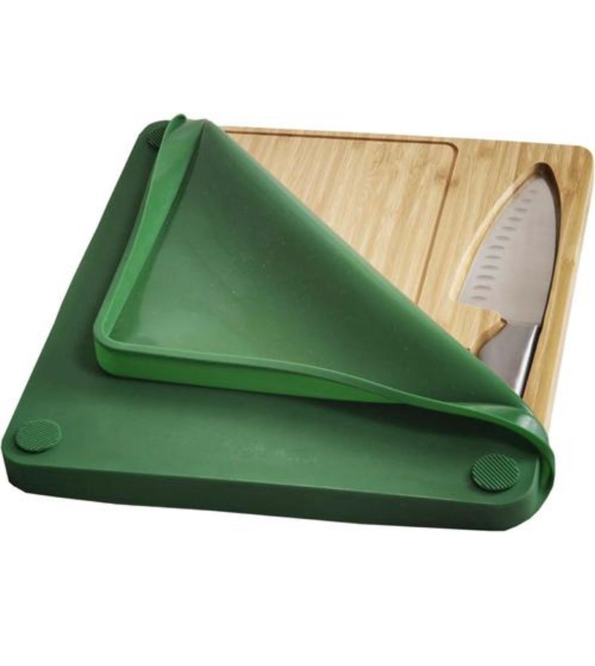 Custom State Bamboo Travel Cutting Board with Knife