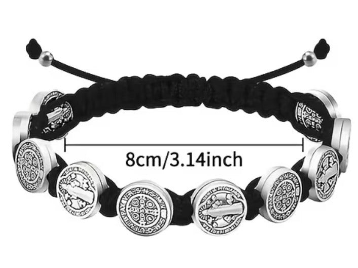 Adjustable Catholic Rosary Bracelet