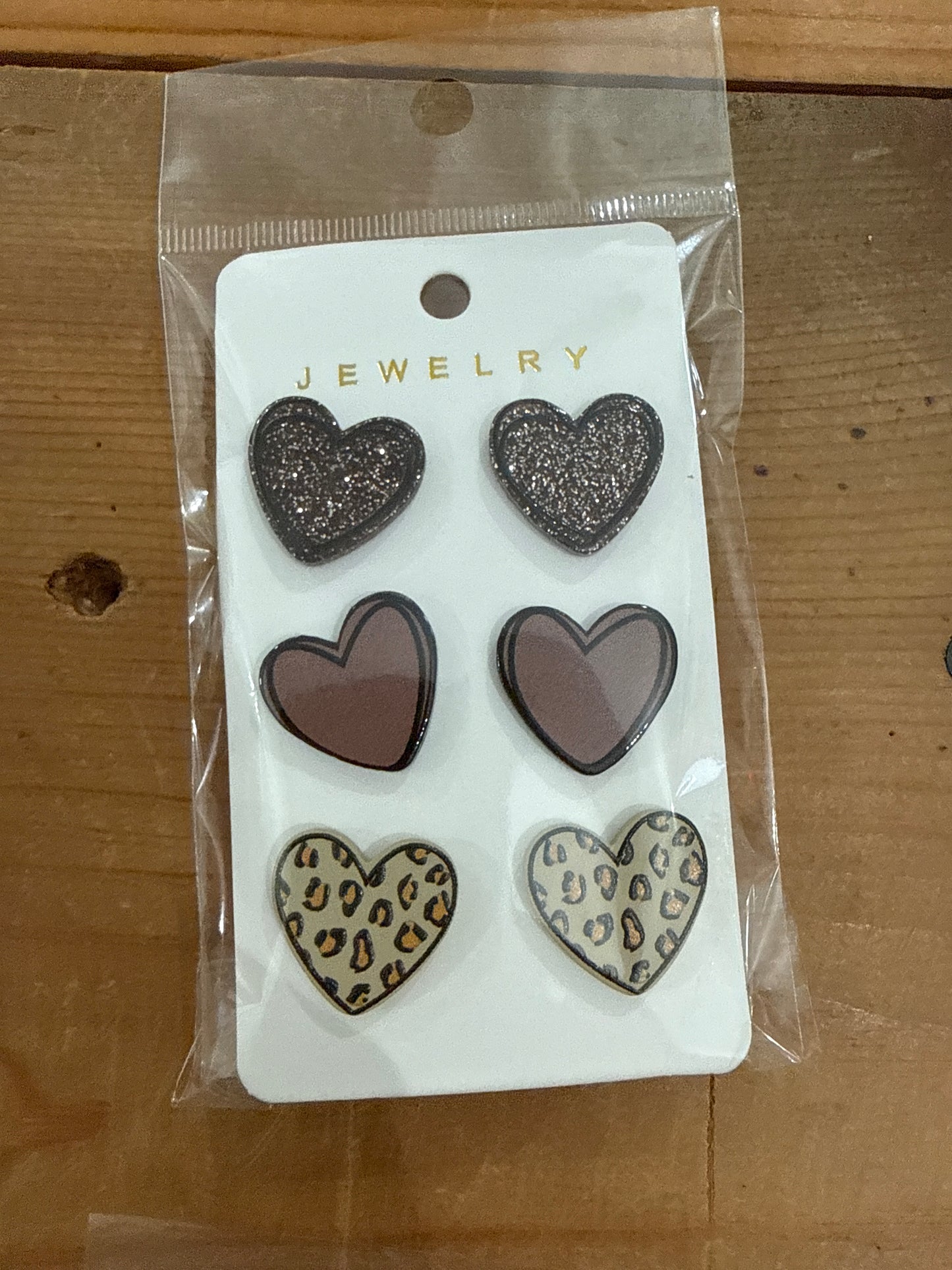 Clay Heart Earrings