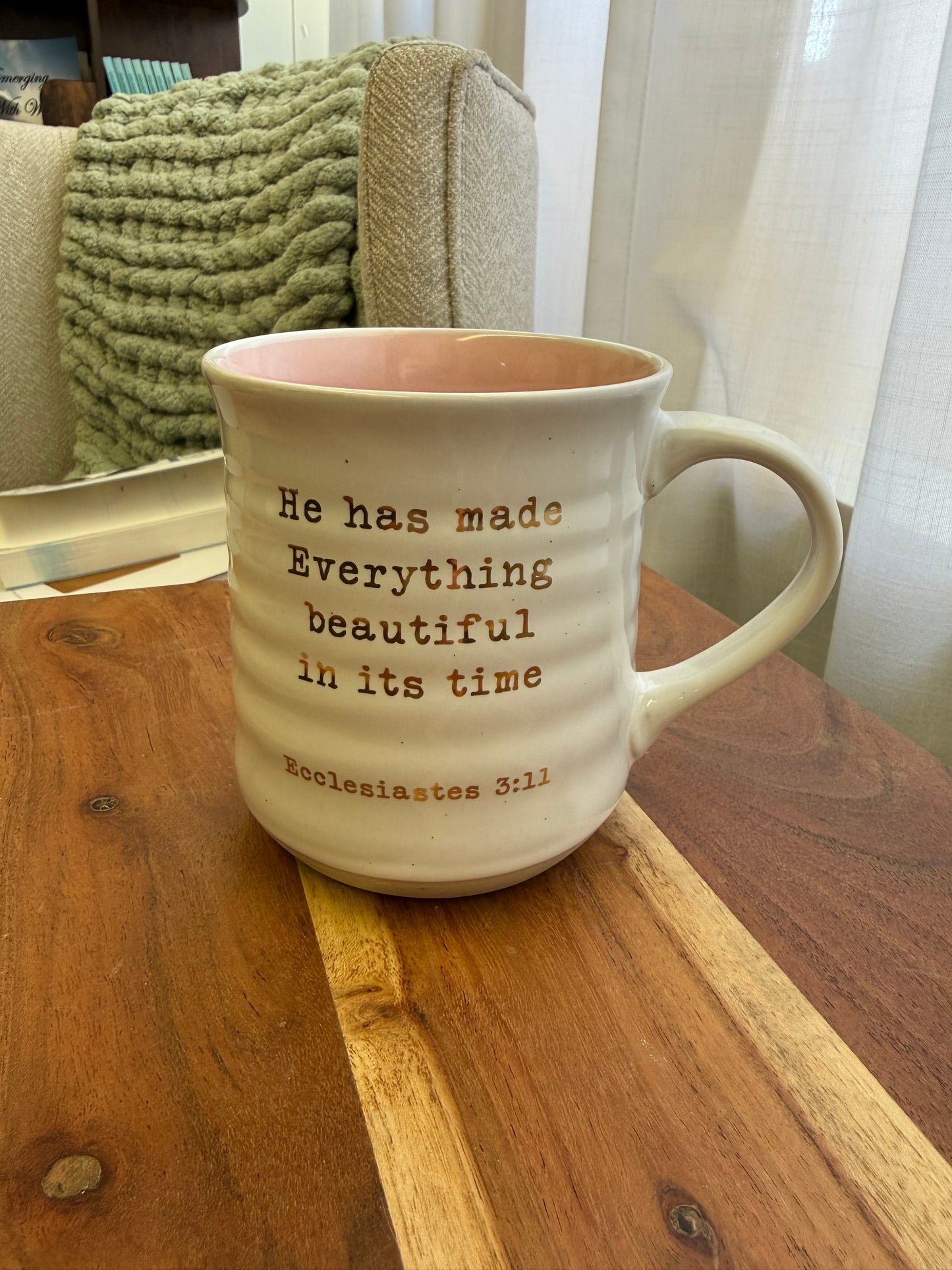 “He Has Made Everything” Ceramic Coffee Cup