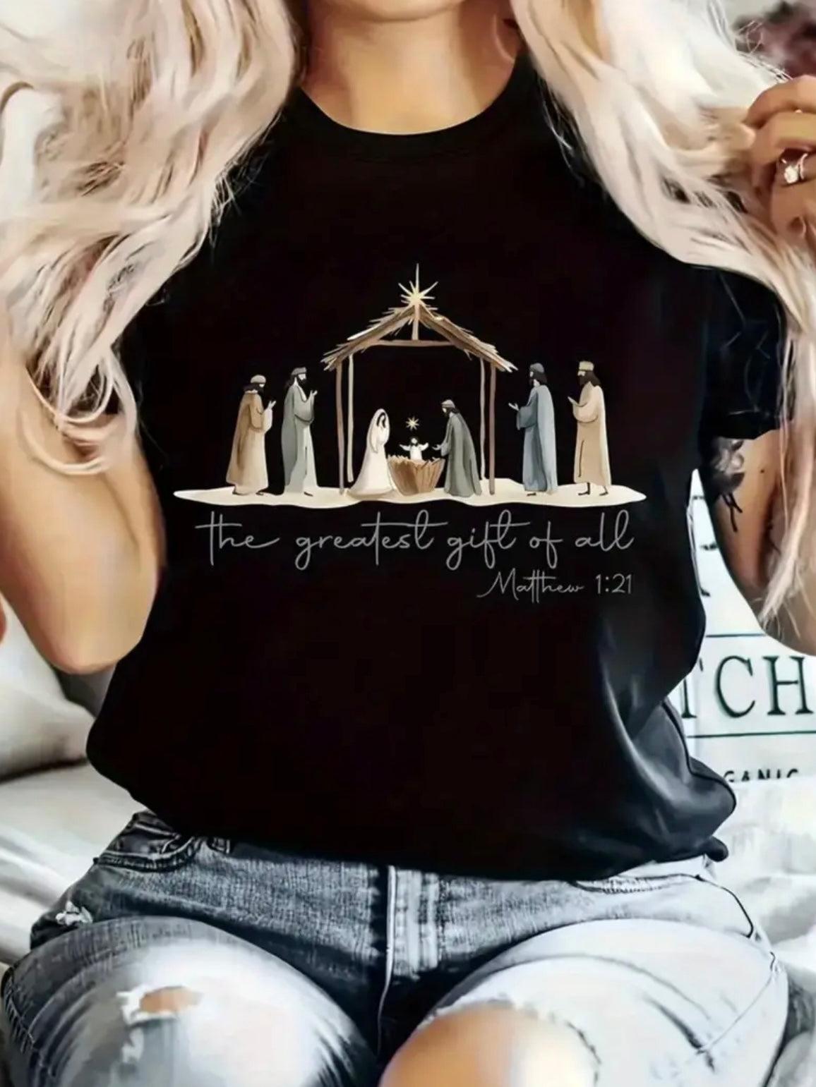 “Greatest Gift of All” Cotton T-Shirt