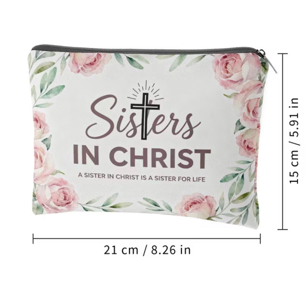 “Sisters in Christ” Accessory Bag
