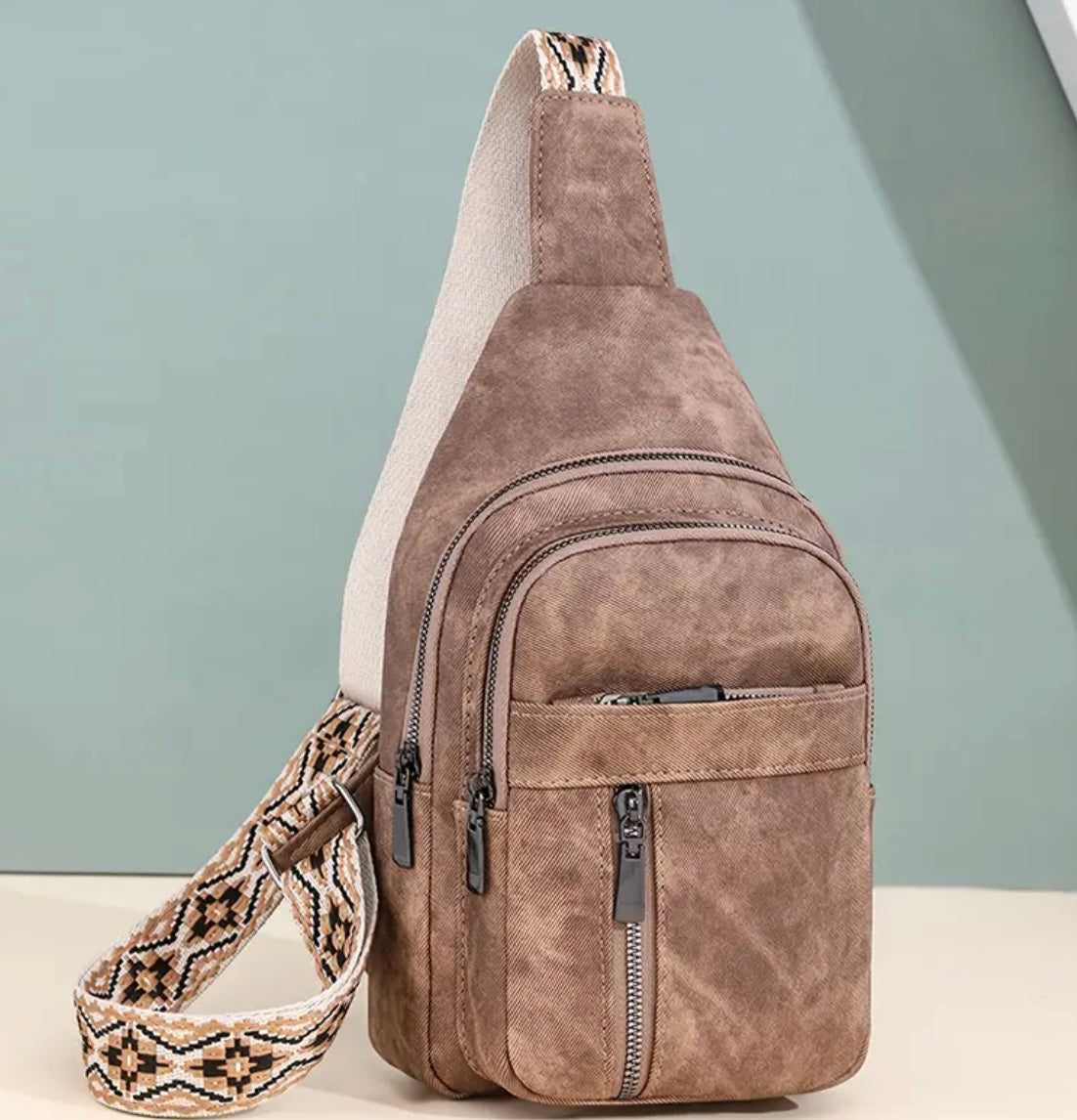 Cute Vegan Leather Sling Body Purse