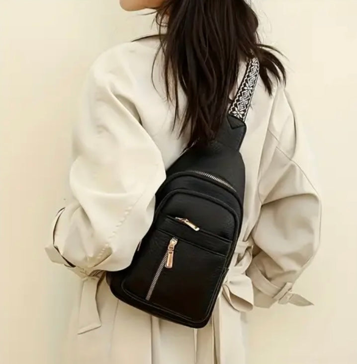 Cute Vegan Leather Sling Body Purse