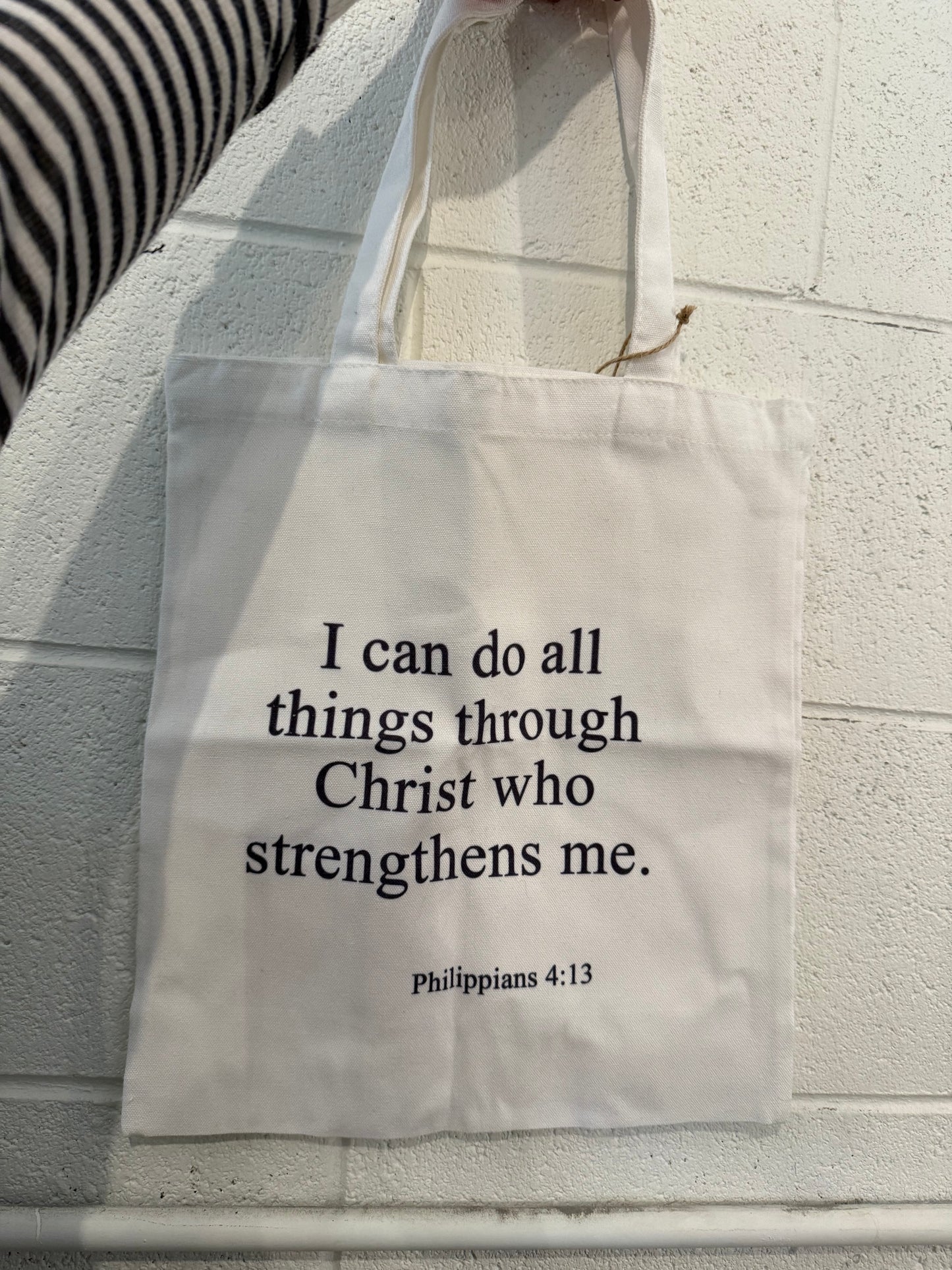 I Can Do All Things Canvas Bag