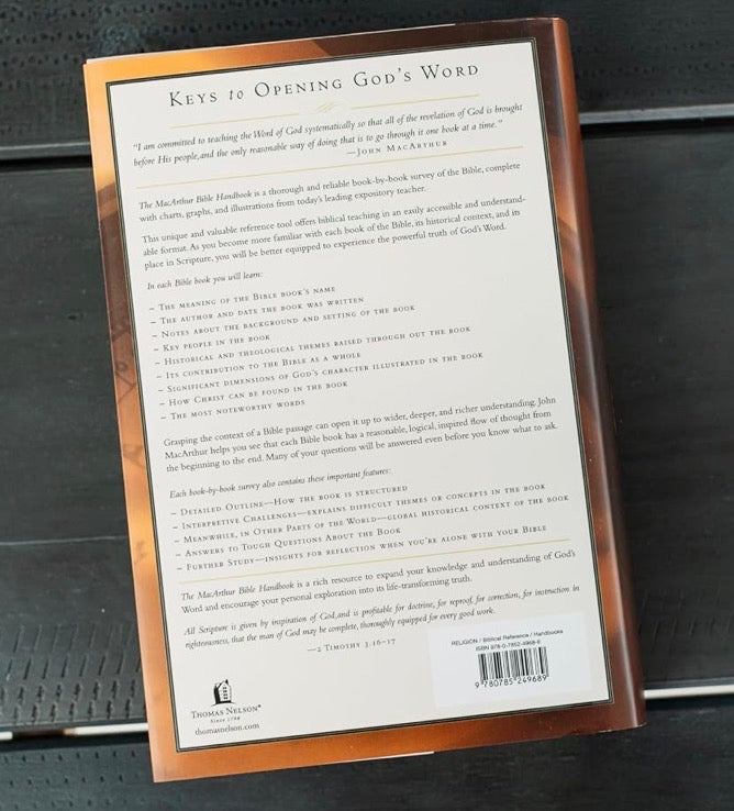 The MacArthur Bible Handbook