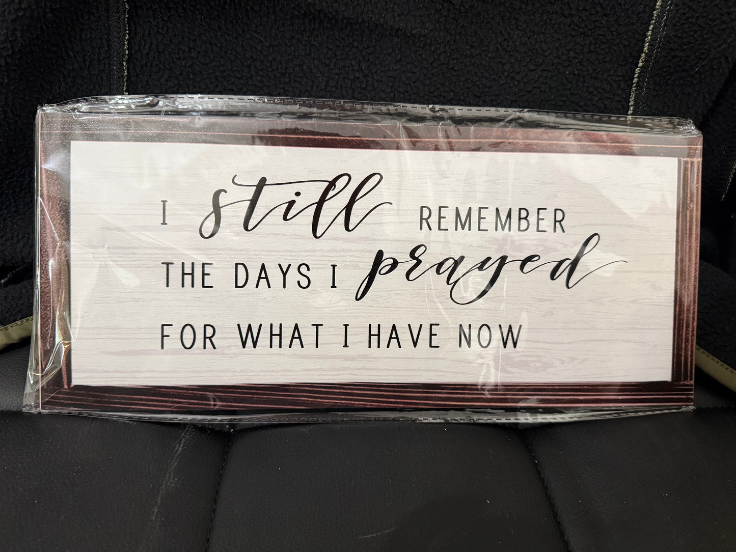“I Still Remember” Sign