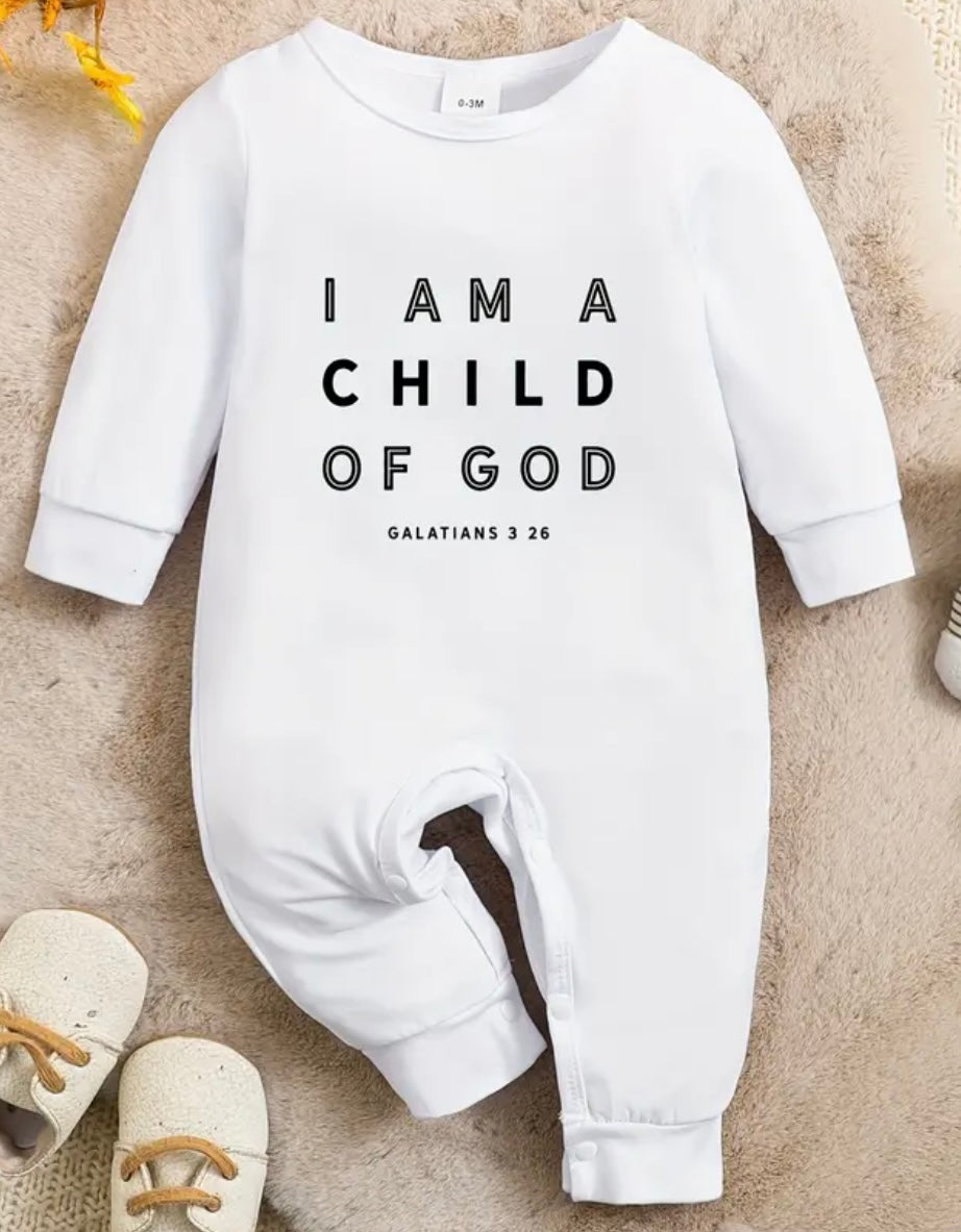 Child of God Long Sleeve Onesie