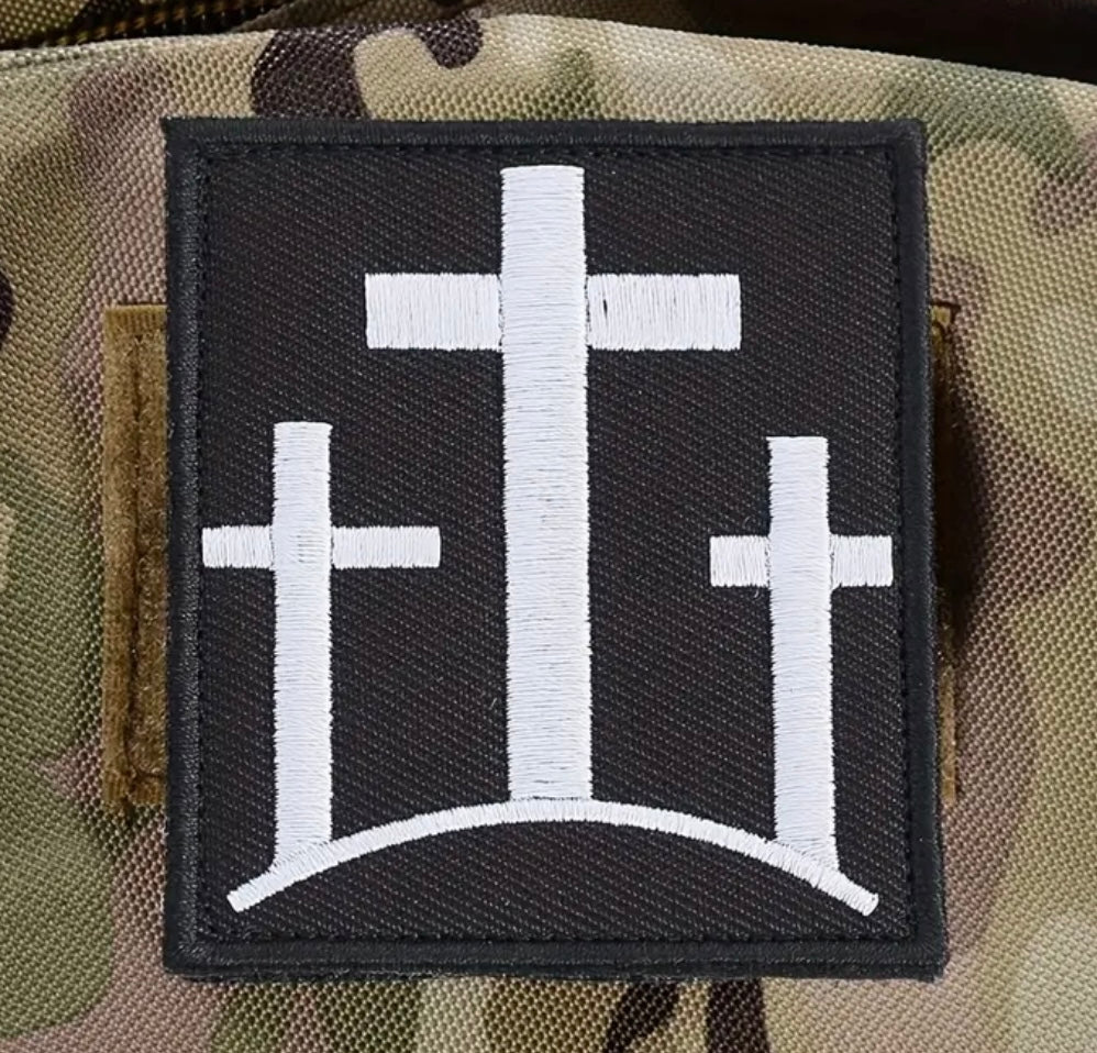 3 Cross Embroidery Patch