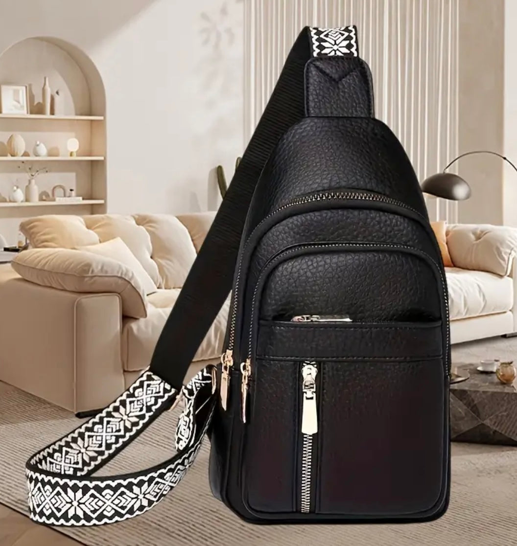 Cute Vegan Leather Sling Body Purse