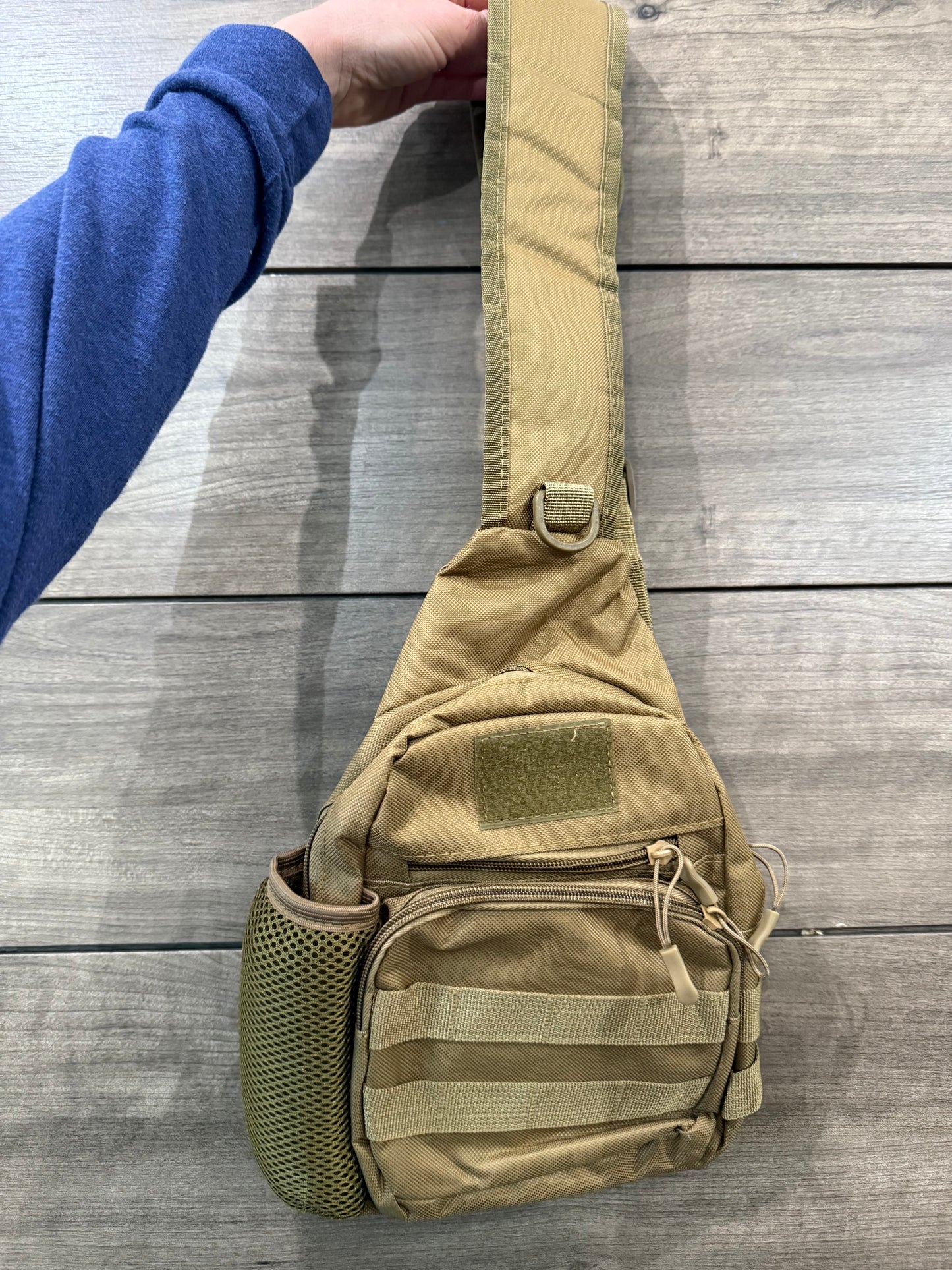 Men’s Reversible Strap Slingback Bag