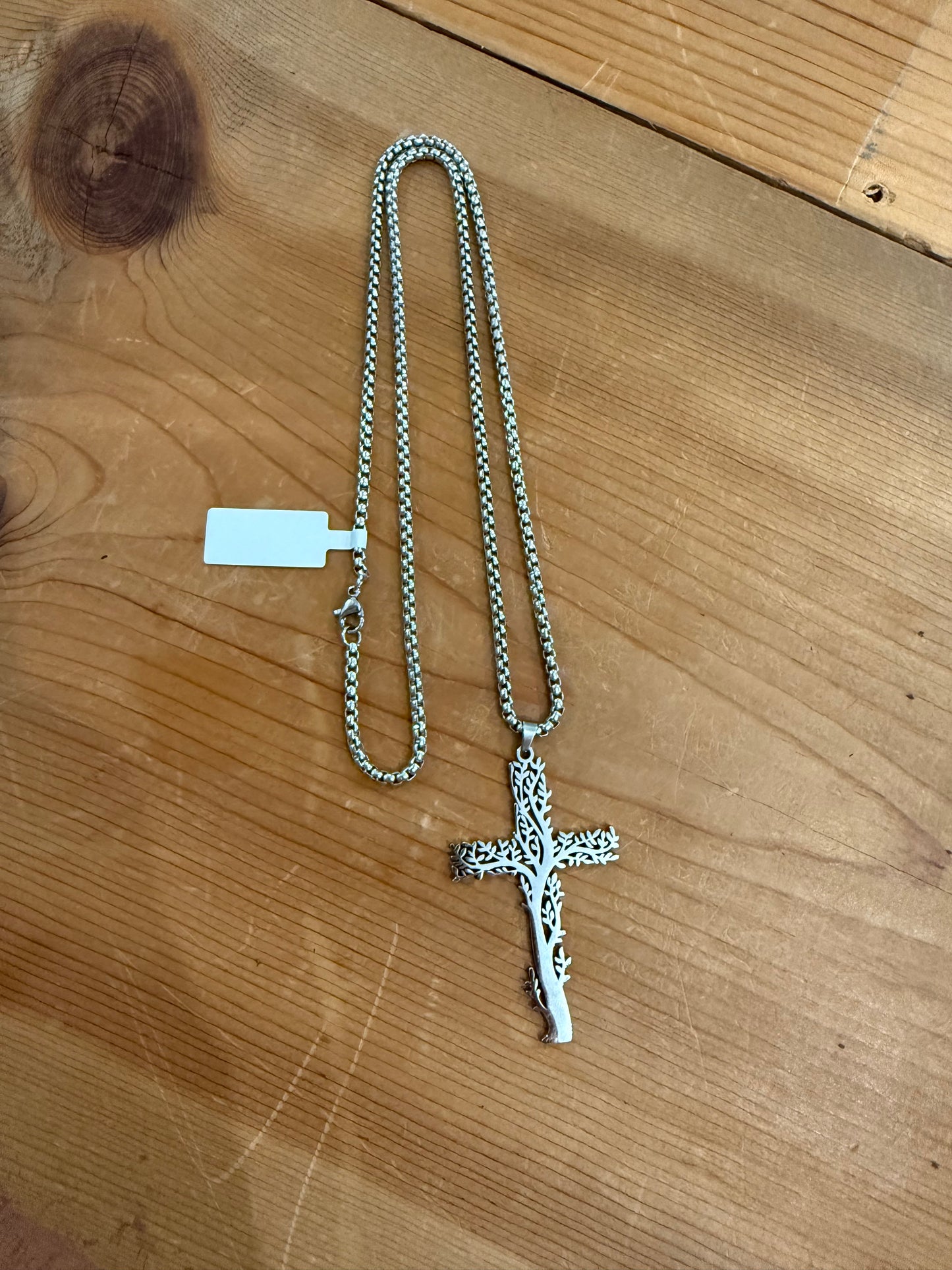 Stainless Steel Tree of Life Necklace