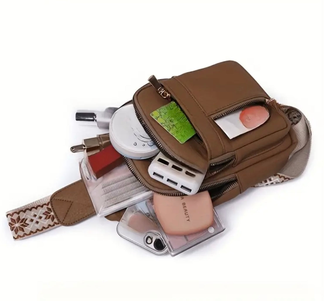 Cute Vegan Leather Sling Body Purse