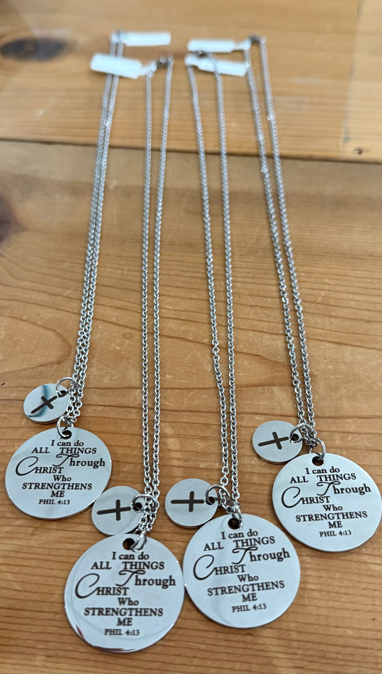 Women’s I Can Do All Things Stainless Steel Necklace