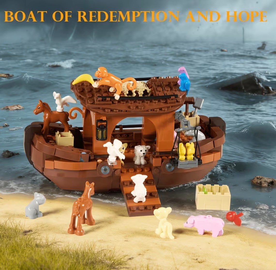 Noah’s Ark Building Block Set