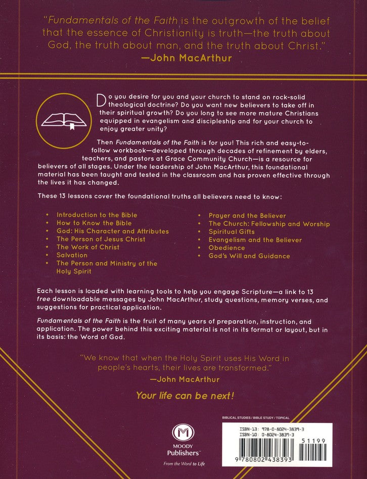 Fundamentals of the Faith