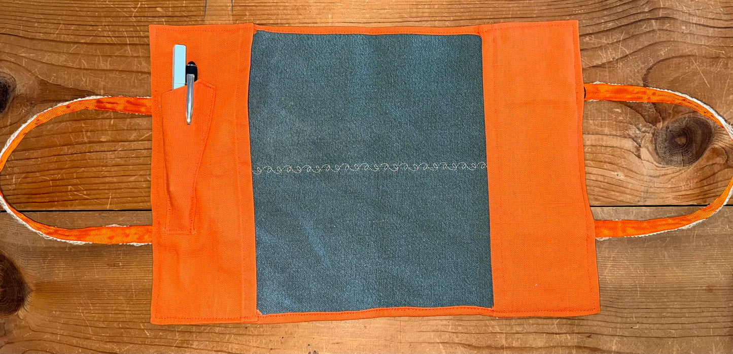 the Hope Chest Bright Orange Tote‑Style Bible/Book Carry Case