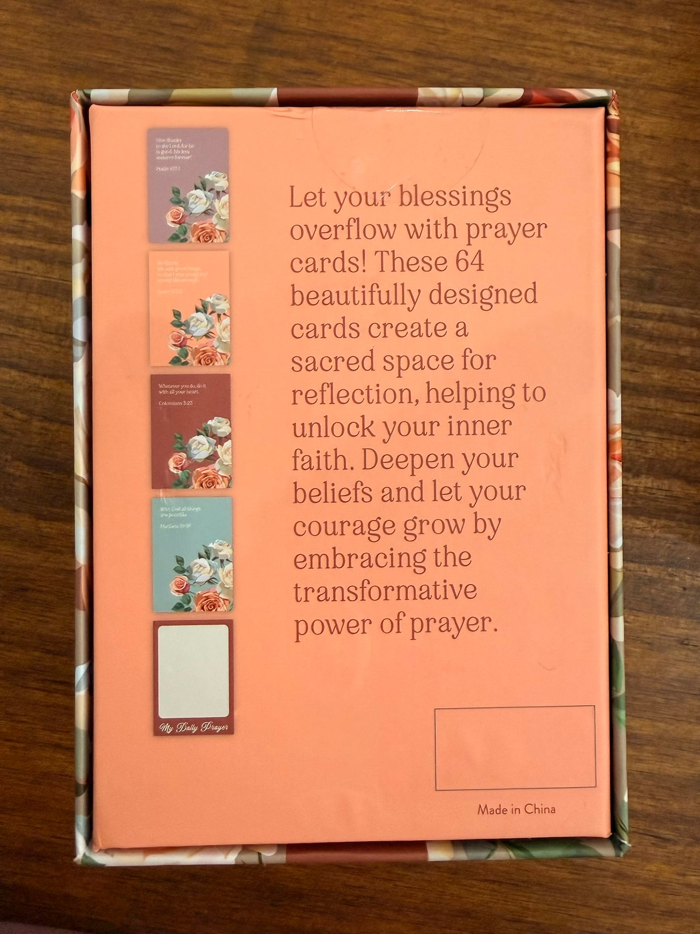 Floral Verse Cards-Set of Cards