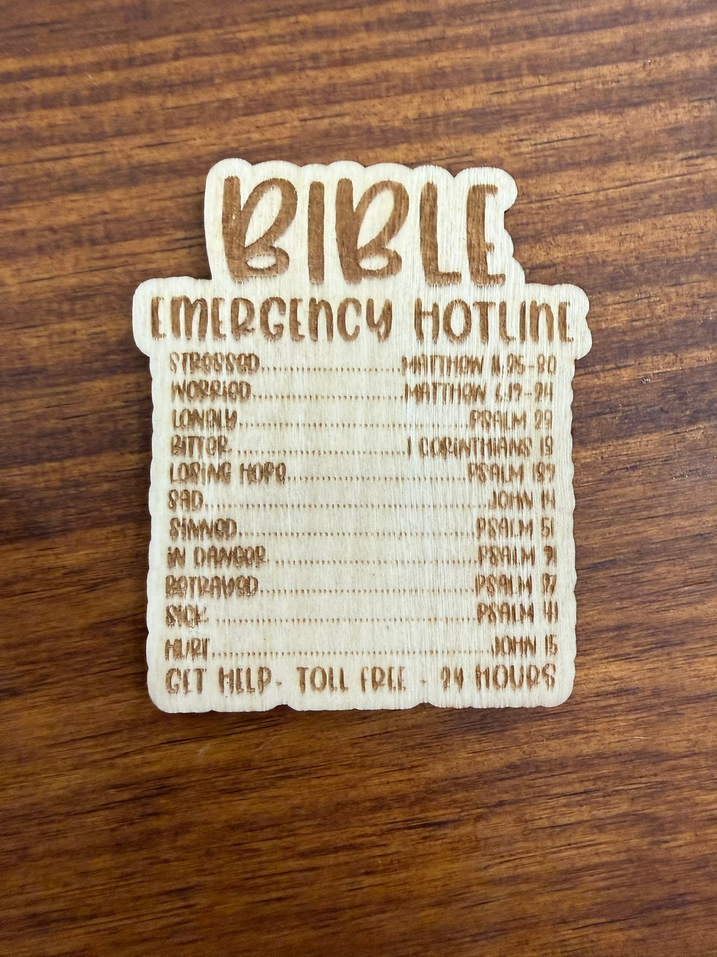 Bible Hotline Magnet