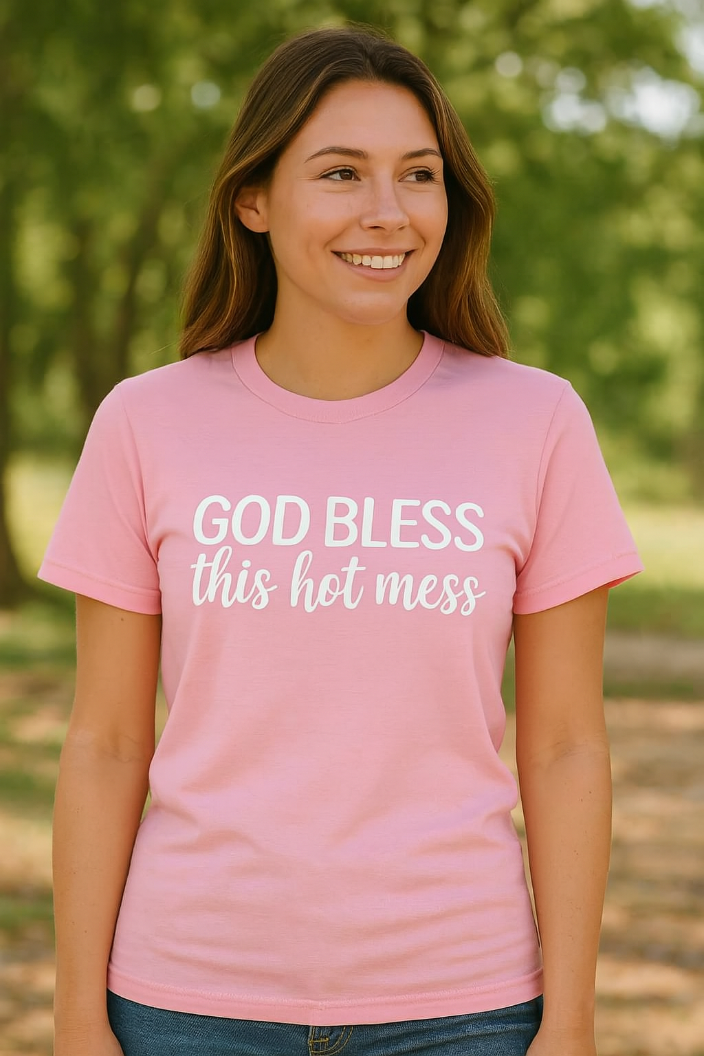 "God Bless This Hot Mess" T-Shirt