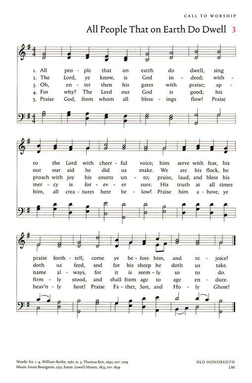 The Sing! Hymnal