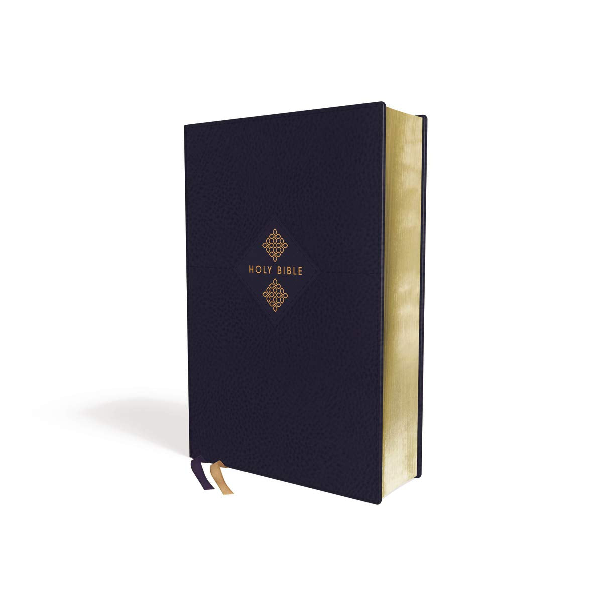 NIV, The Grace and Truth Study Bible (Trustworthy and Practical Insights), Leathersoft, Navy, Red Letter, Comfort Print