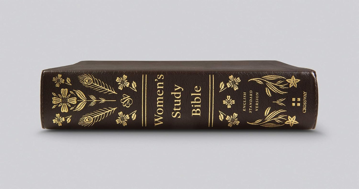 ESV Women's Study Bible (TruTone, Deep Brown)