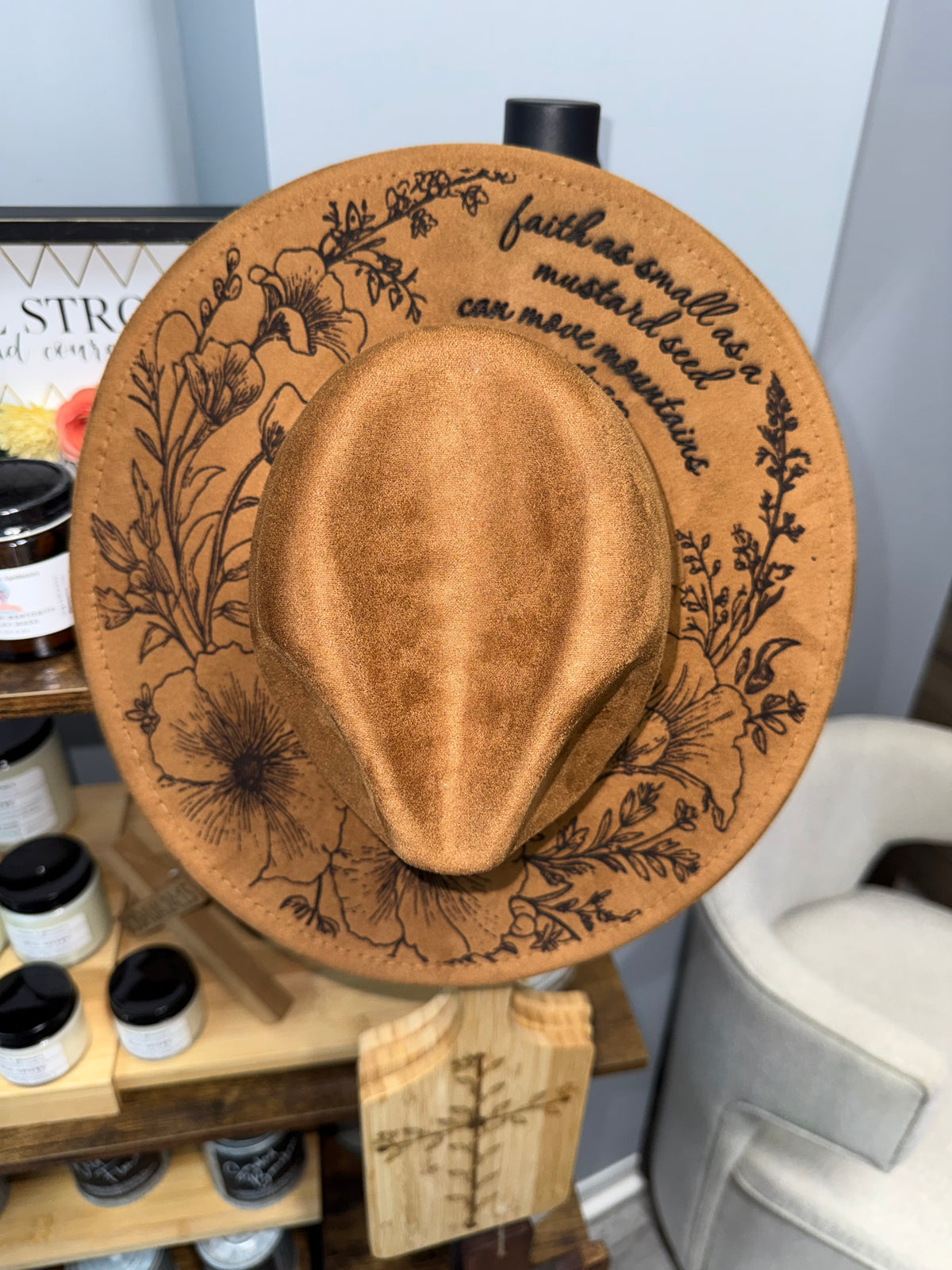 Kids Custom Engraved Western Style Hat