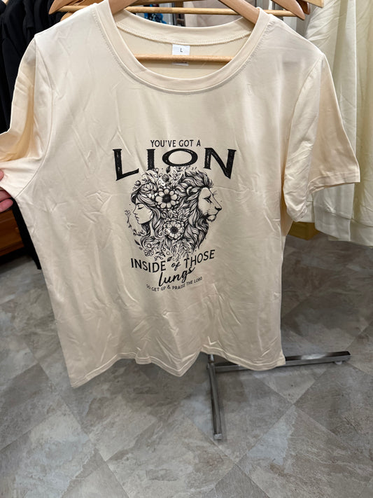 Lion Inside Those Lungs T-Shirt