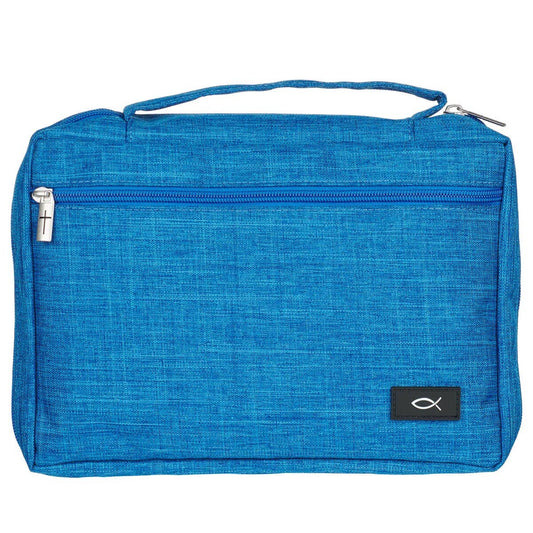 Kids Bible Cover Value Blue 8.75x6”
