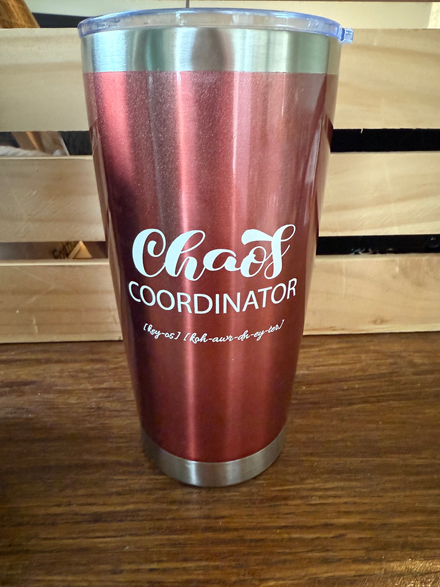 Chaos Coordinator Tumbler