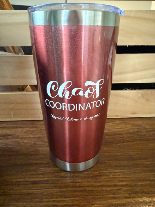Chaos Coordinator Tumbler
