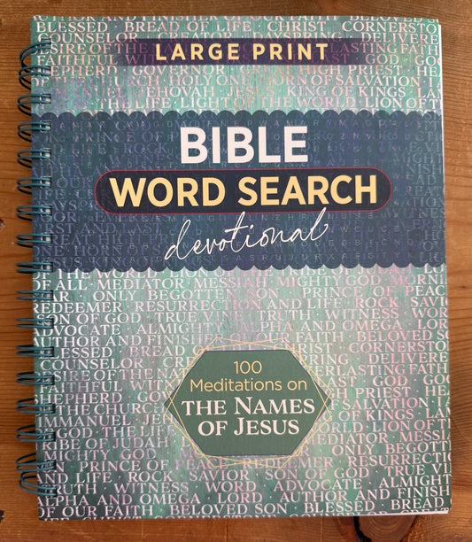 Names of Jesus Word Search Devotional