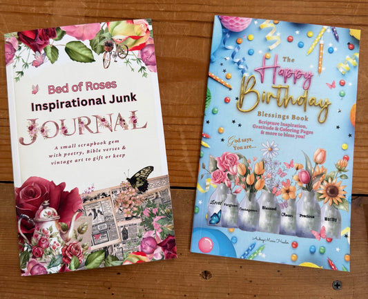 Audrey Hessler’s Junk Journal and Blessing Books