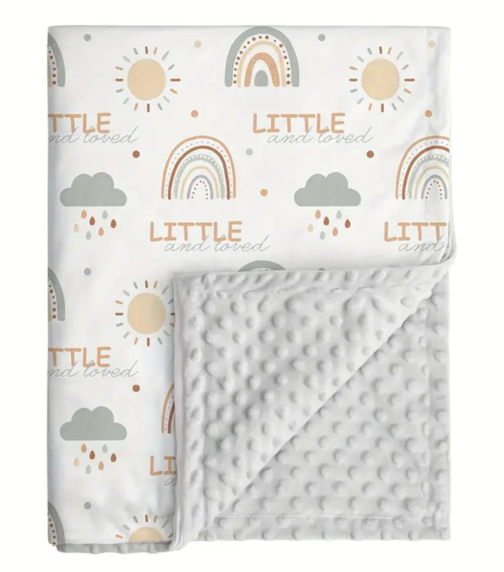 “Little and Loved” Baby Blanket