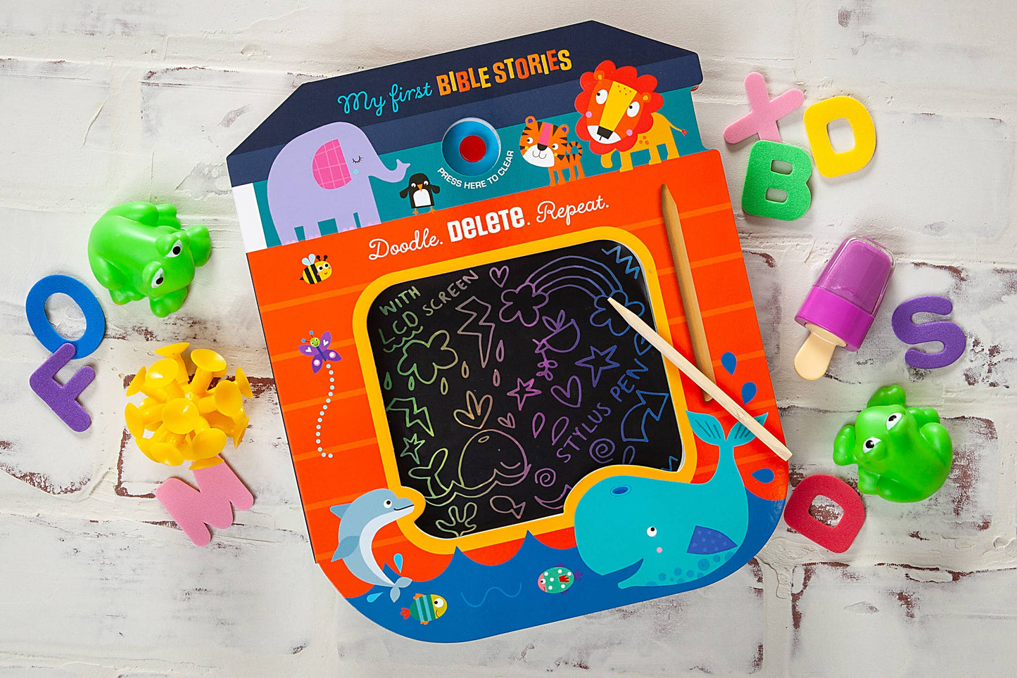 Doodle Delete Repeat: My First Bible Stories (Ages 3+)