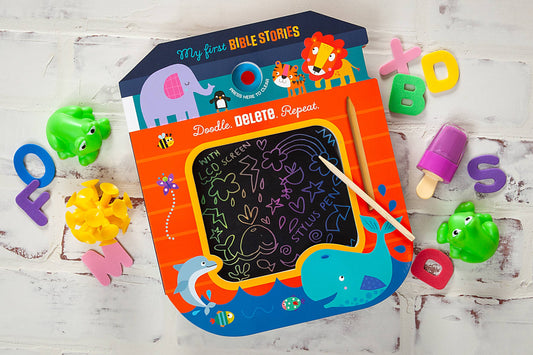 Doodle Delete Repeat: My First Bible Stories (Ages 3+)