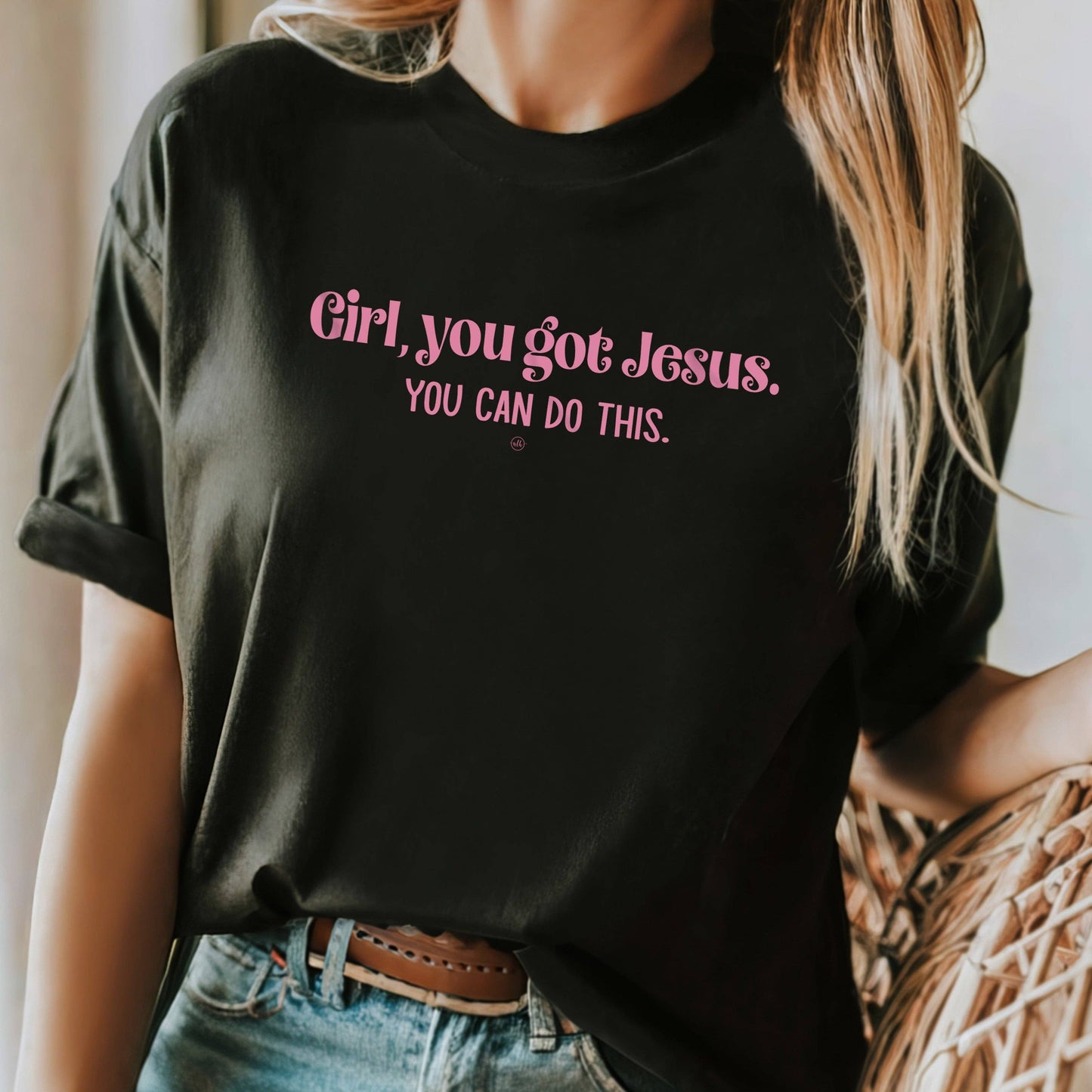 Girl, you got Jesus Kids Christian Tee