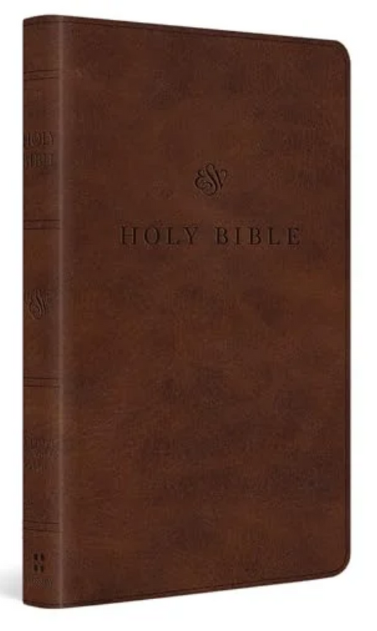 ESV, PREMIUM CHURCH BIBLE (TRUTONE, BROWN)