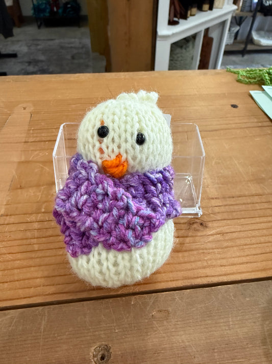 Crocheted Snowman and Pickle Cuties