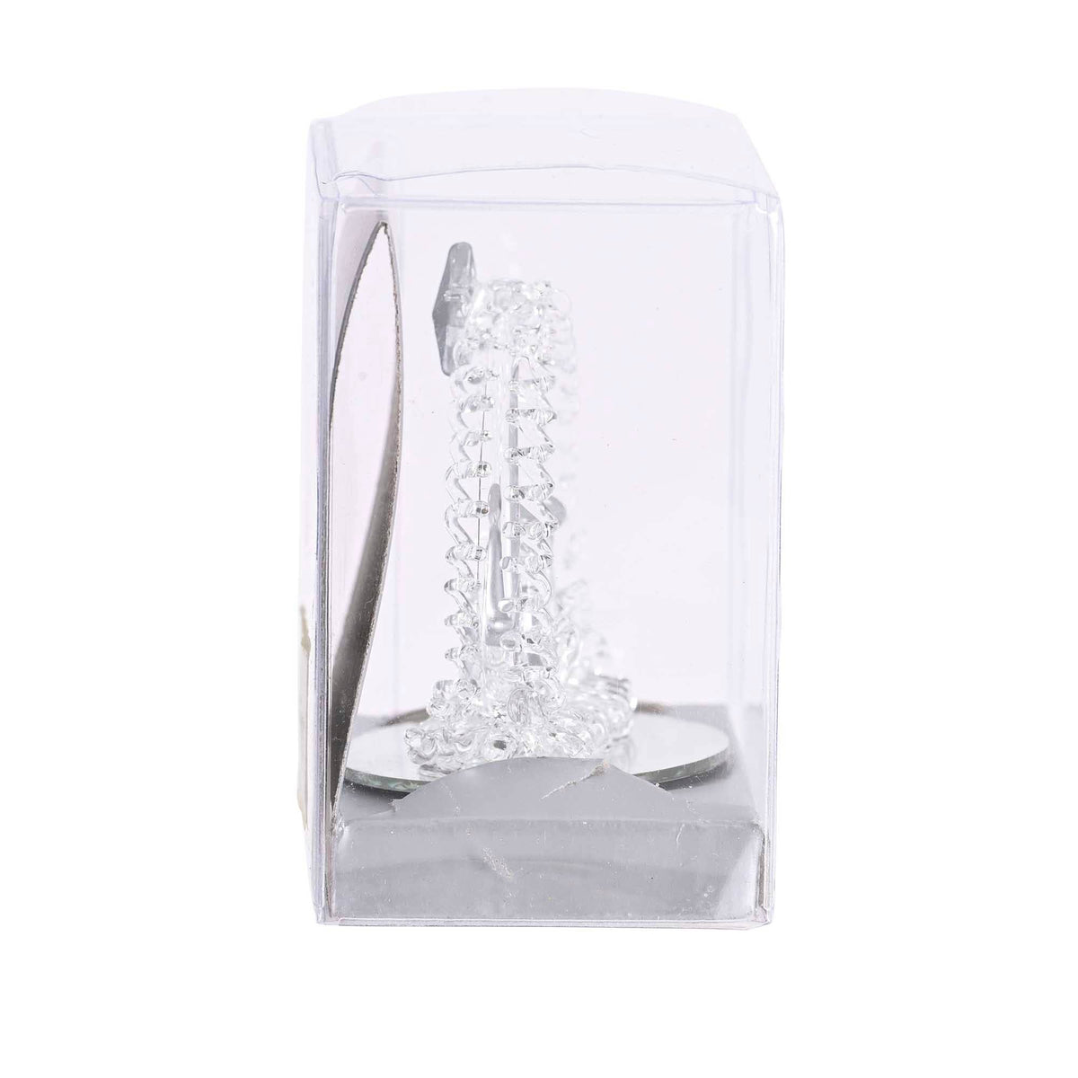 Holy Family Glass Tabletop Decor 3"