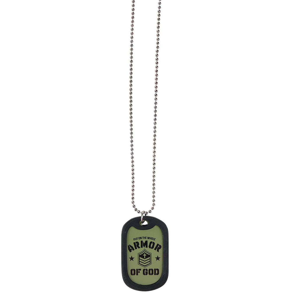 Faith Gear Dogtag Armor Of God Necklace