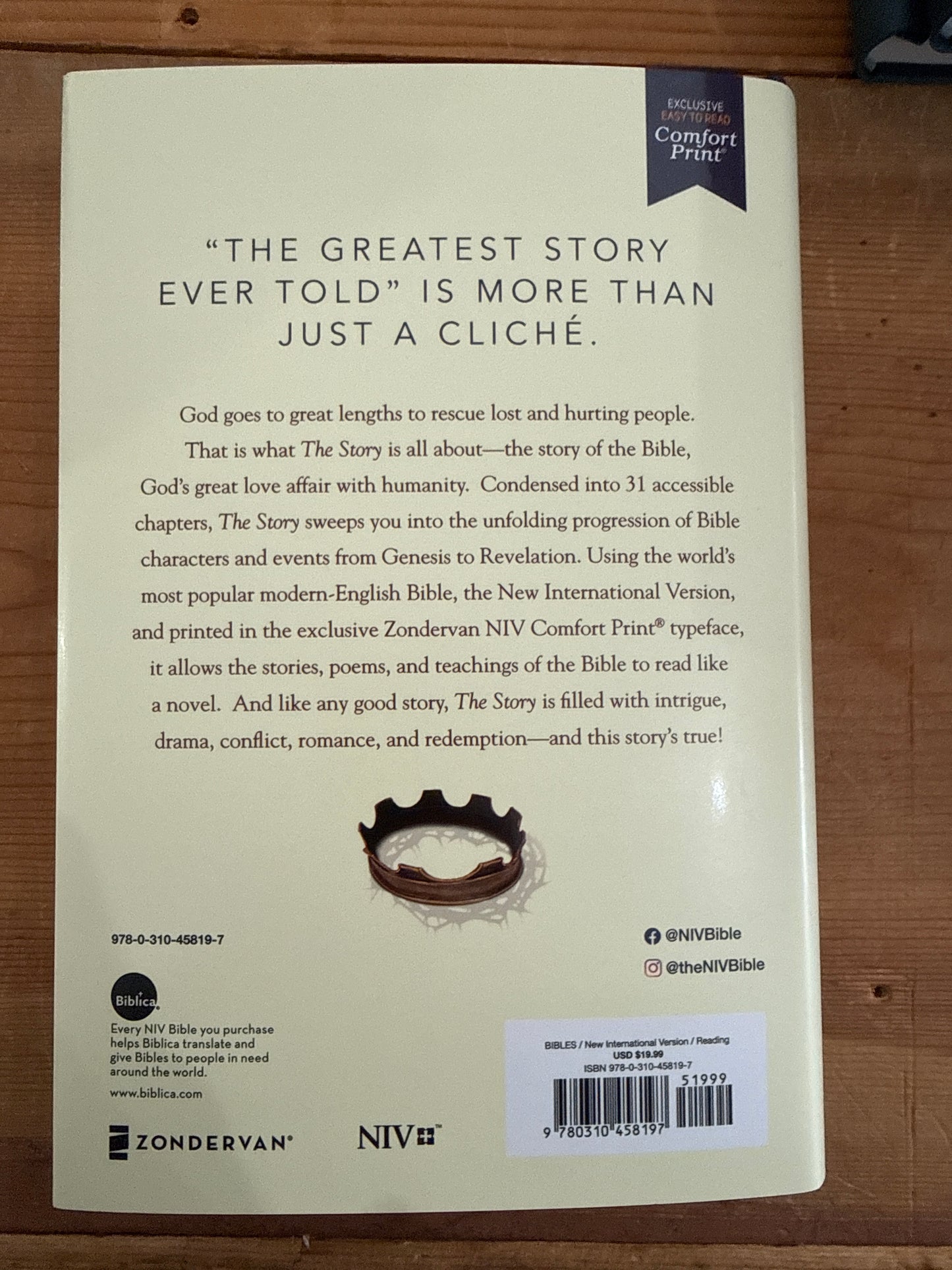“The Story” NIV Version