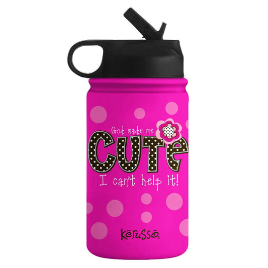 12 oz Cute Stainless Steel Sport Bottle