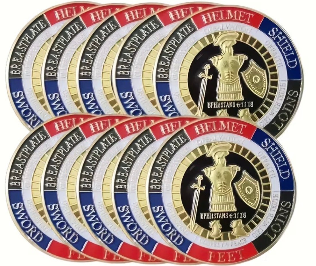 Armor of God Challenge Coin