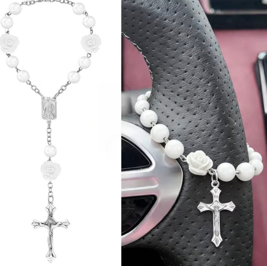 Car Steering Wheel Cross Charms