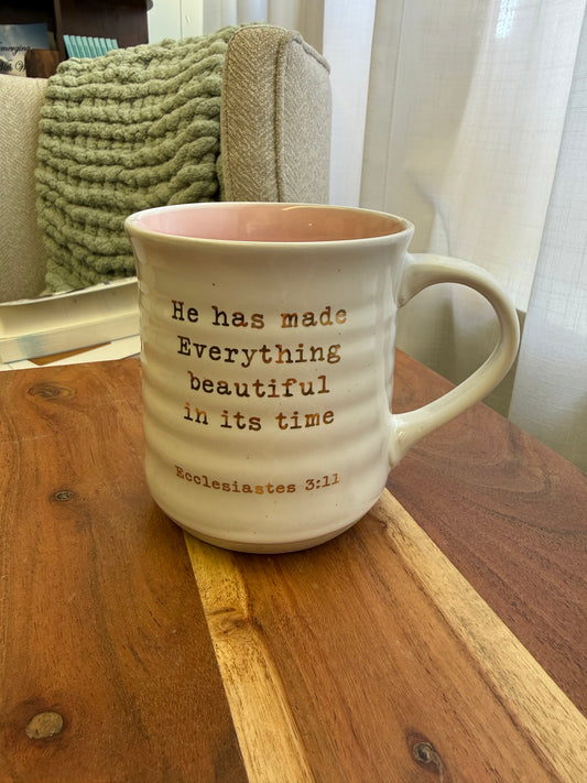 “He Has Made Everything” Ceramic Coffee Cup