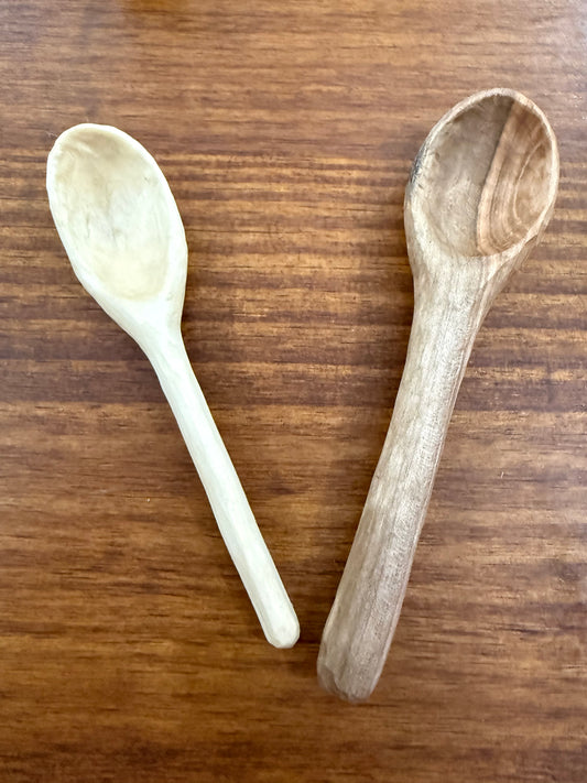 Custom Hand‑Whittled Wooden Spoons