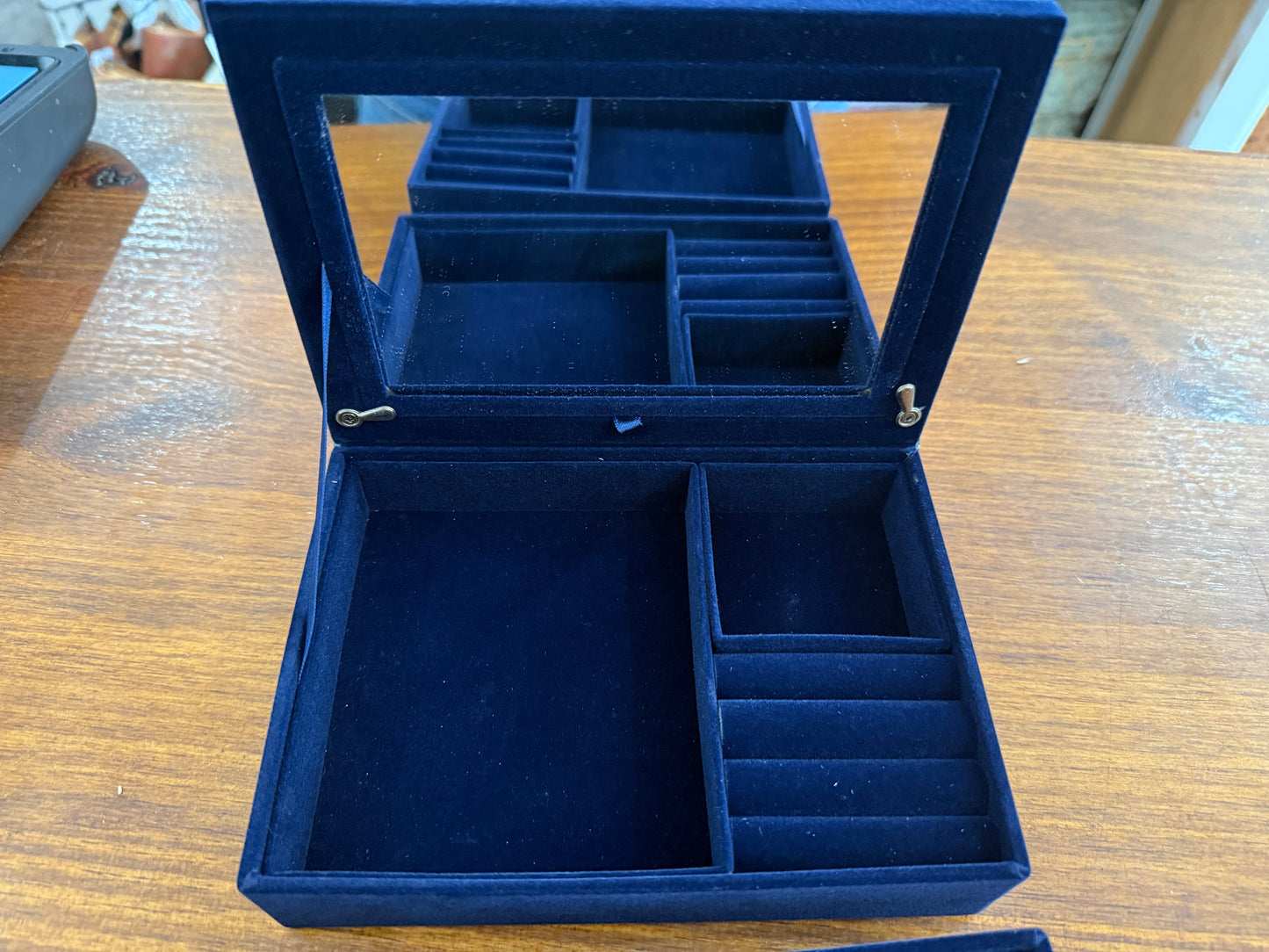 Beautiful International Silver Company Photo Frame Jewelry Box